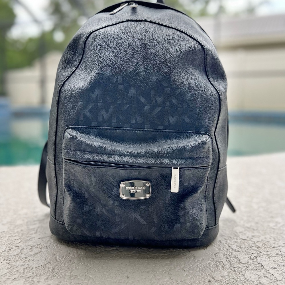 Michael Kors Black Backpack